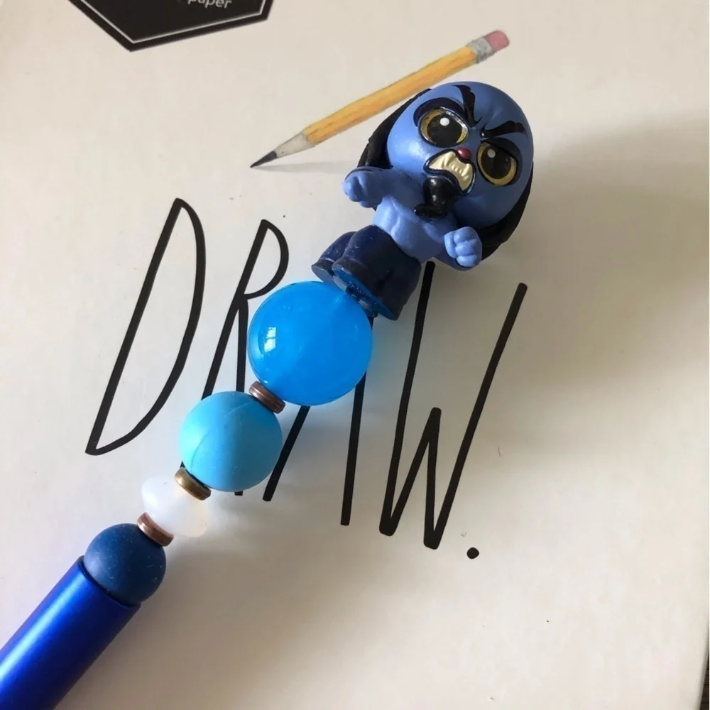 Disney Doorables: Hercules: Nessus handmade beaded pen